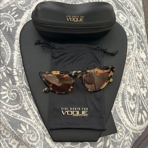 Gigi Hadid for Vogue Tortoise Shell Sunglasses